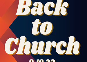 Thumbnail for the post titled: Back to Church